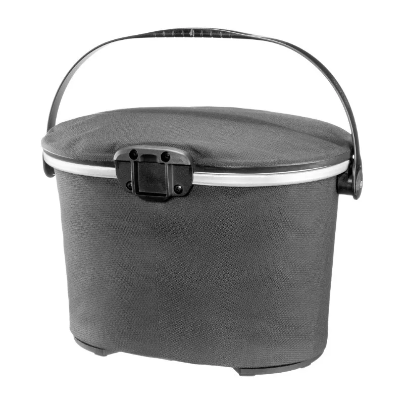 Ortlieb Up-Town Urban Handlebar Basket in Grey-2